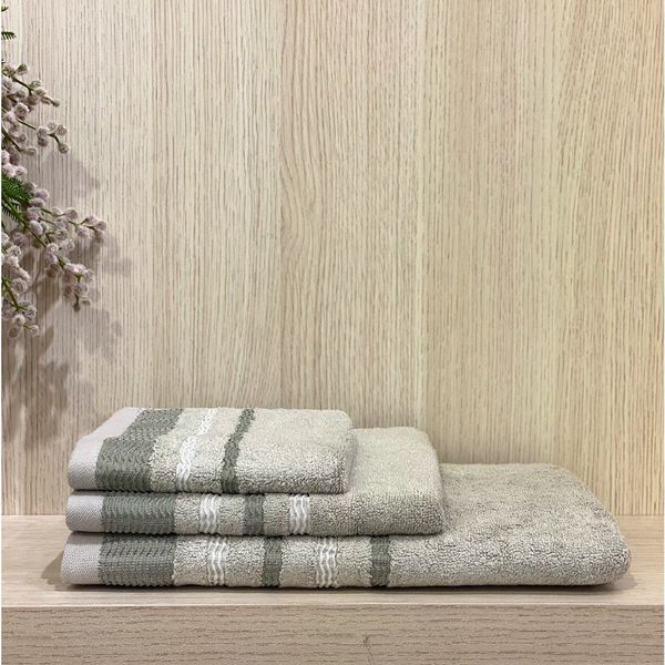 Khăn mặt NIN Bamboo màu Grey