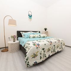 ST200024 - Bộ chăn ga gối cotton nhung STEFANI ST200024