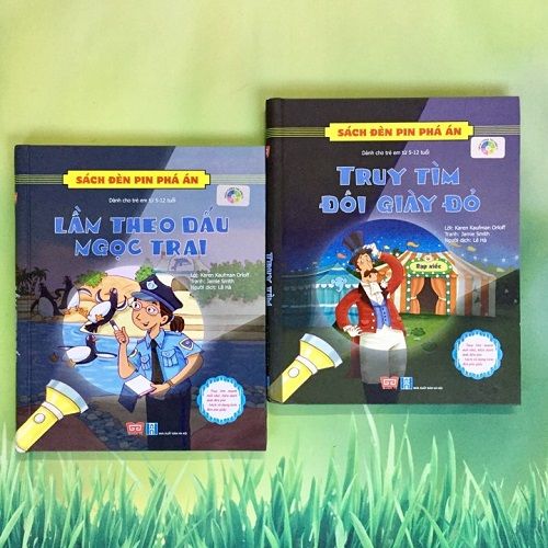 Combo Lần Theo Dấu Vết Ngọc Trai Truy Tim đoi Giầy đỏ Moonbooks