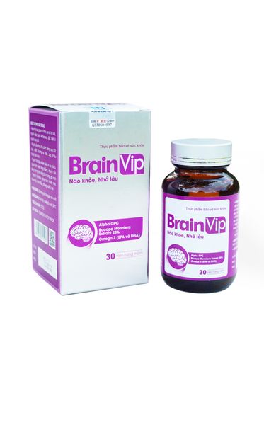  TPBVSK Nuôi dưỡng não bộ và cải thiện trí nhớ BrainVip 