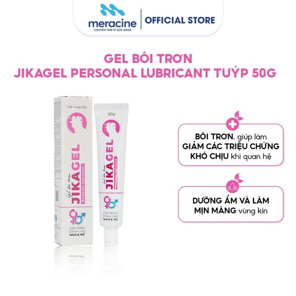  Gel bôi trơn JIKAGEL Personal Lubricant - Tuýp 50g 