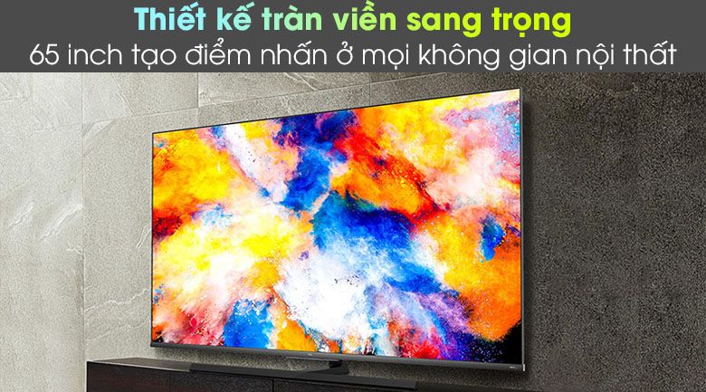 Android Tivi Mini QLED TCL 4K 65 inch 65X10