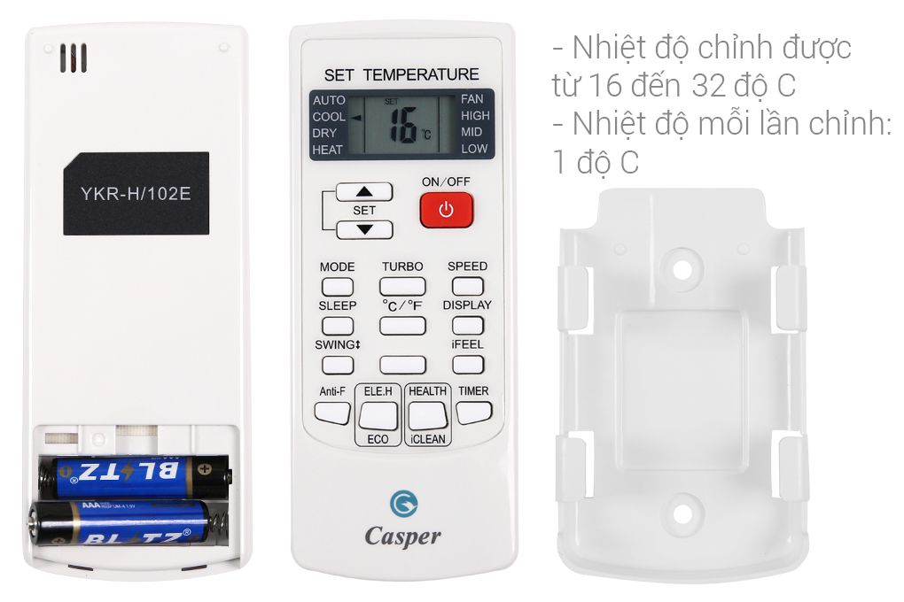 Máy lạnh Casper Inverter 1.5 HP GC-12TL32