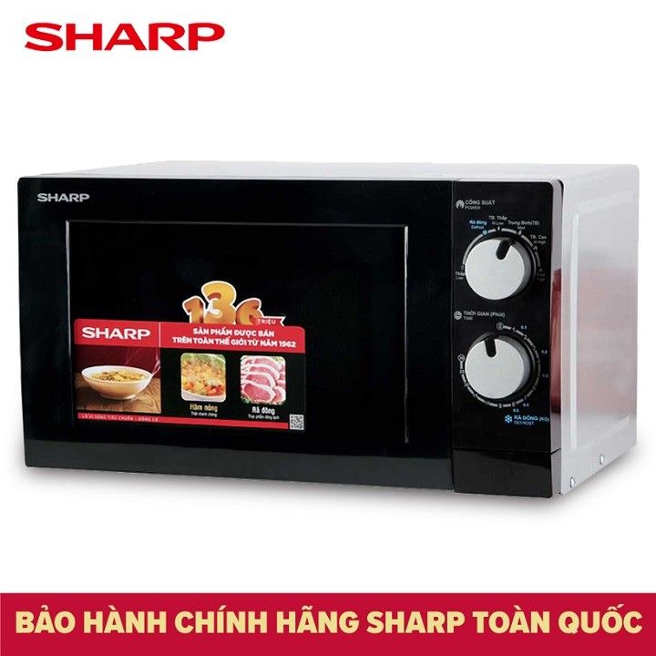 Lò vi sóng cơ Sharp 20 Lít R-208VN-WS