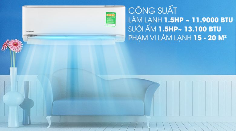 Máy lạnh Panasonic 1.5HP CU/CS-YZ12UKH-8