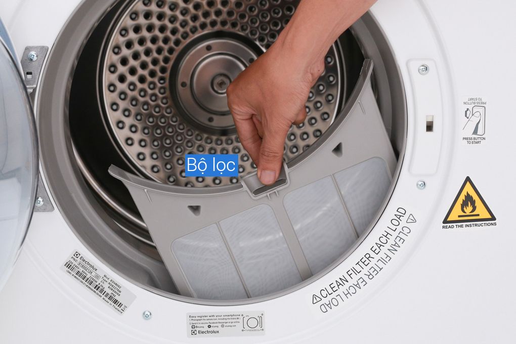 Máy sấy Electrolux 8kg EDV8052