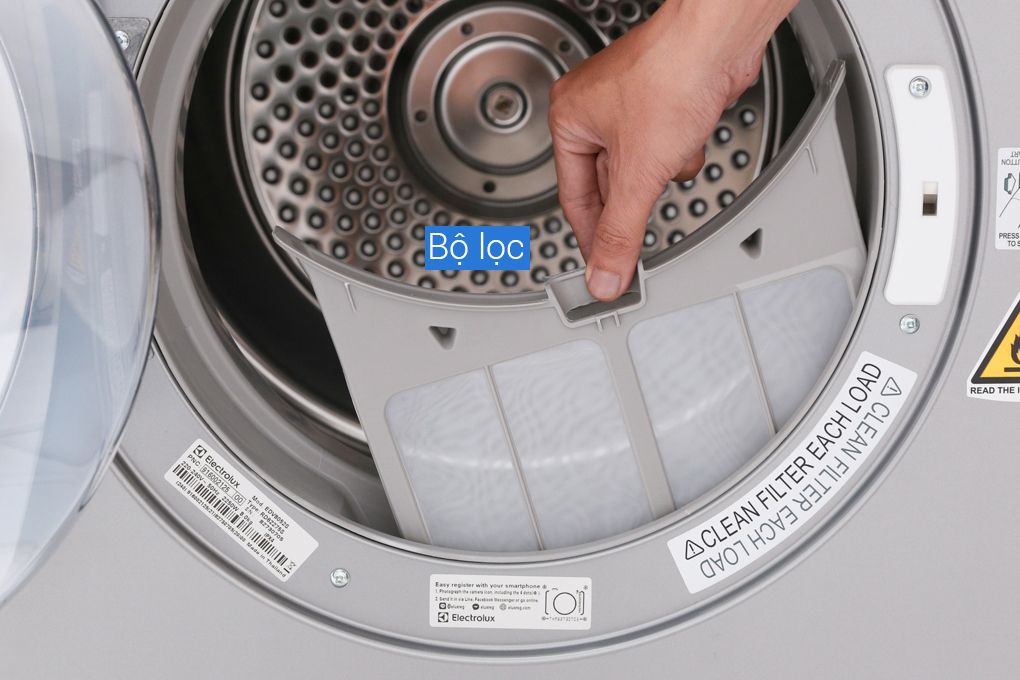 Máy sấy Electrolux 8kg EDV8052S