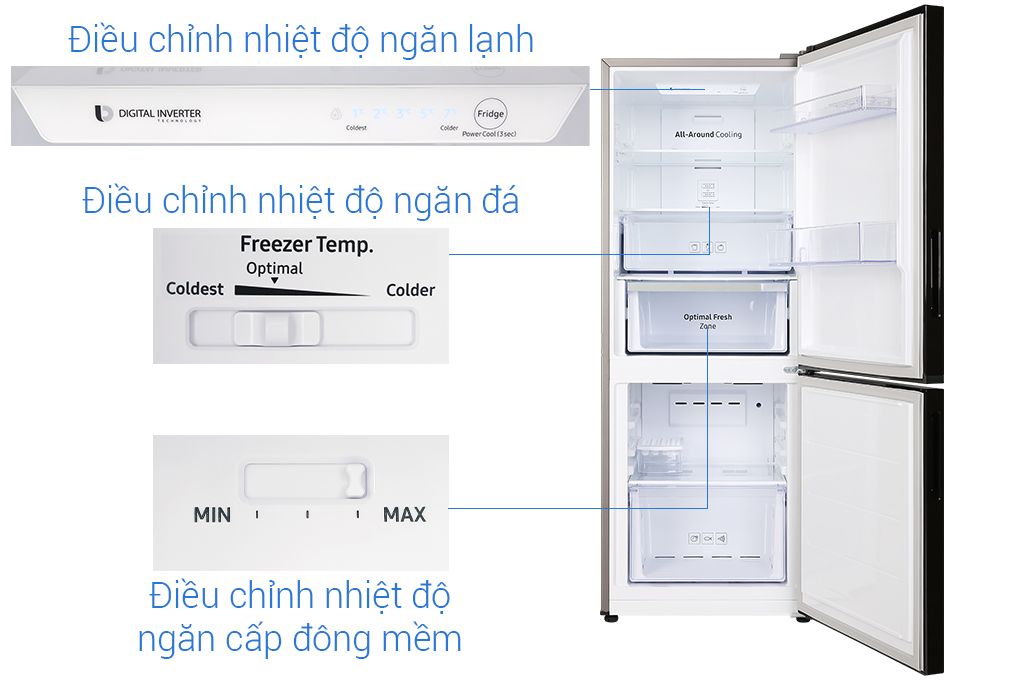 Tủ lạnh Samsung Inverter 280 lít RB27N4010BY