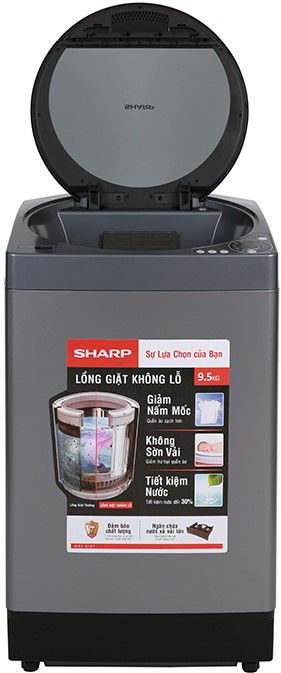 Máy giặt Sharp 9.5Kg ES-W95HV-S