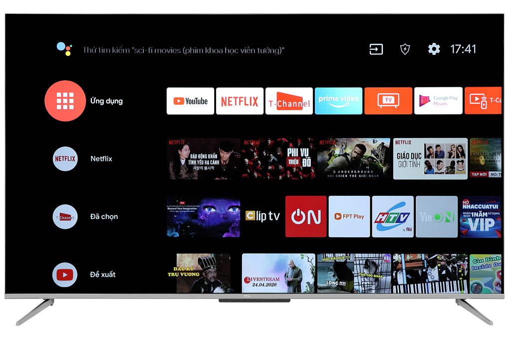 Android Tivi TCL 65 inch 65P715