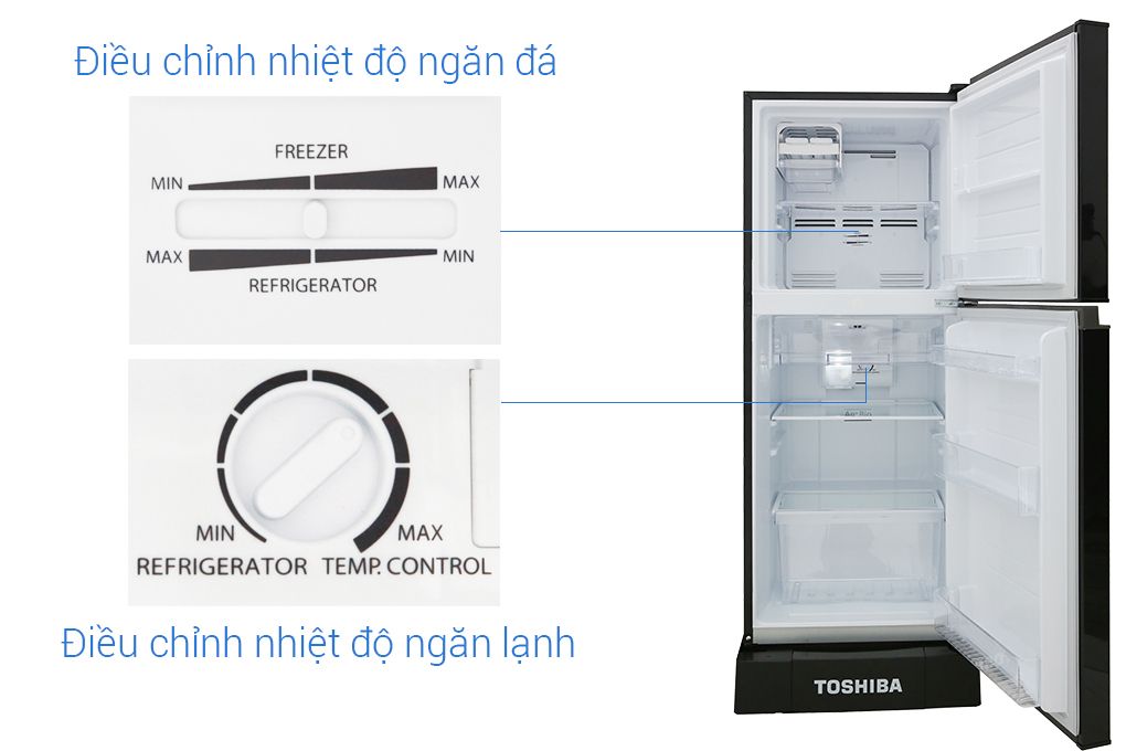 Tủ lạnh Toshiba Inverter 194 lít GR-A25VM (UKG)