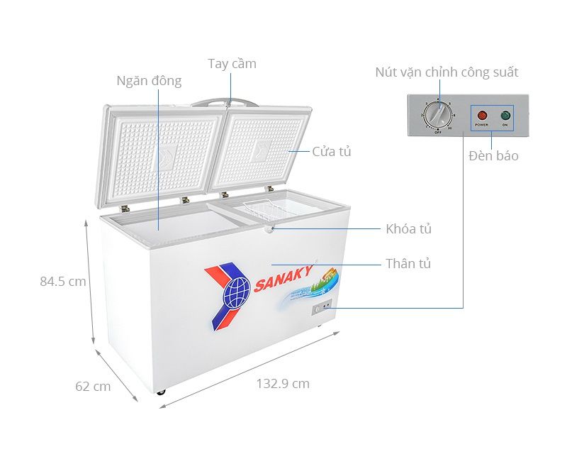 Tủ đông Sanaky VH-4099A1