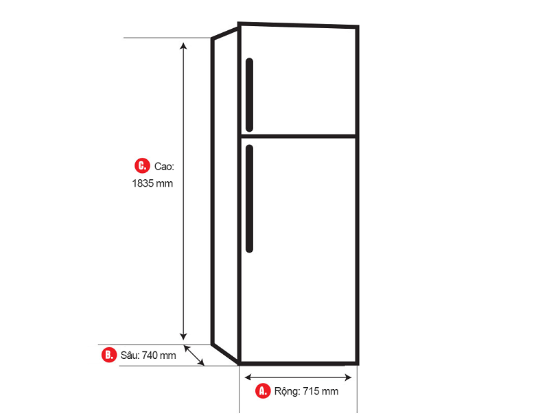 Tủ lạnh Hitachi 450L Inverter R-FG560PGV7