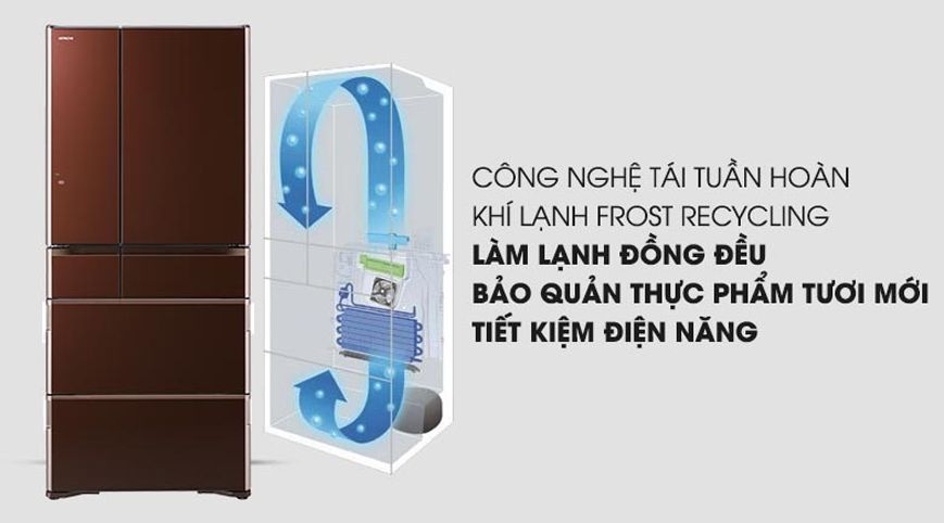 Tủ lạnh Hitachi Inverter 589L R-G570GV