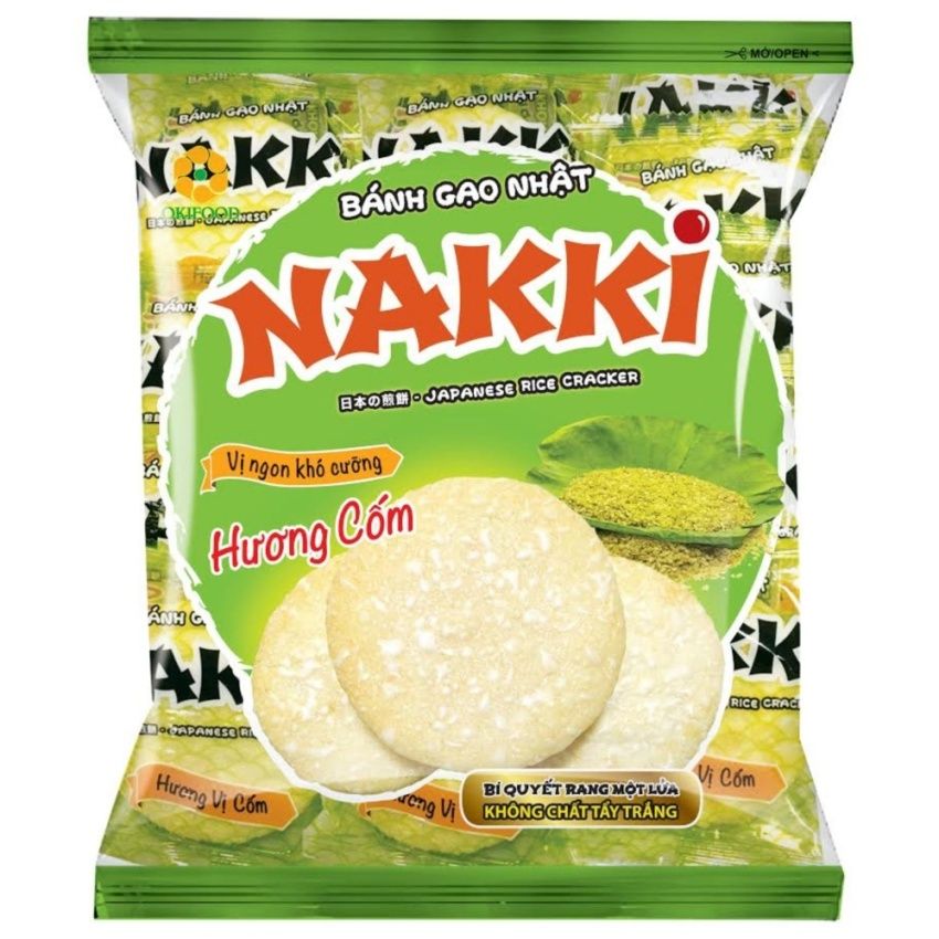 Bánh Gạo Nakki hương cốm