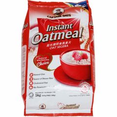 Yến Mạch gói Captain Oats, 800g tặng 200g (Đỏ)