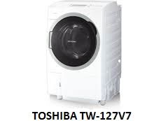 ( USED 95% )  TOSHIBA  TW-127V7 MÁY GIẶT SẤY BLOCK