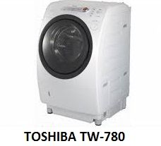 ( USED 95% )  TOSHIBA TW-Q780 MÁY GIẶT SẤY BLOCK