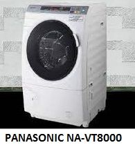 ( USED 95% ) PANASONIC  NA-VT8000 MÁY GIẶT SẤY BLOCK