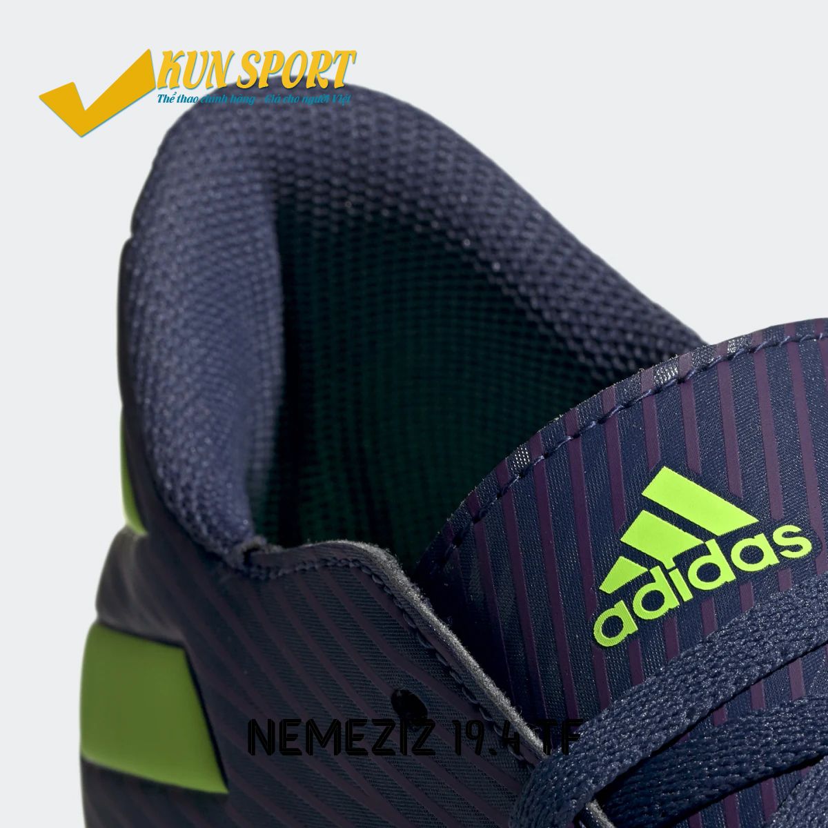 ADIDAS NEMEZIZ 19.4 TF - TECH INDIGO / SIGNAL GREEN / GLORY PURPLE - EF1805