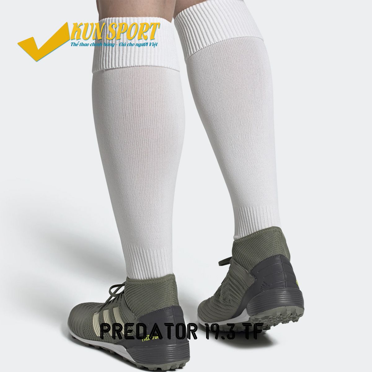 ADIDAS PREDATOR 19.3 TF ENCRYPTION - LEGION GREEN/SAND/SOLAR YELLOW - EF8210
