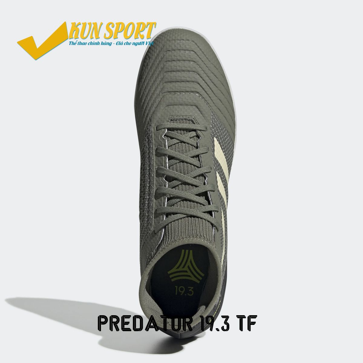 ADIDAS PREDATOR 19.3 TF ENCRYPTION - LEGION GREEN/SAND/SOLAR YELLOW - EF8210