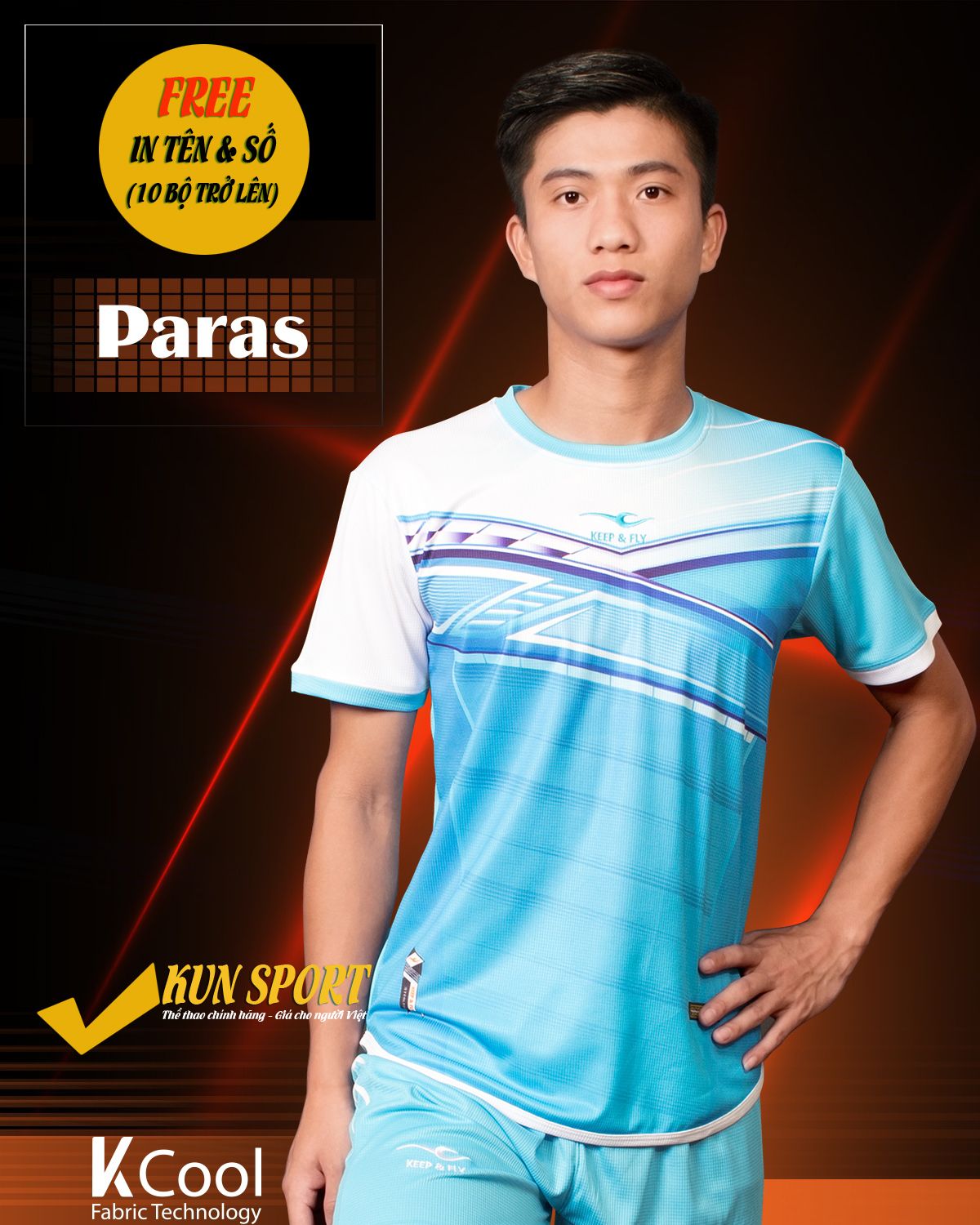 KEEP & FLY PARAS - XANH YA