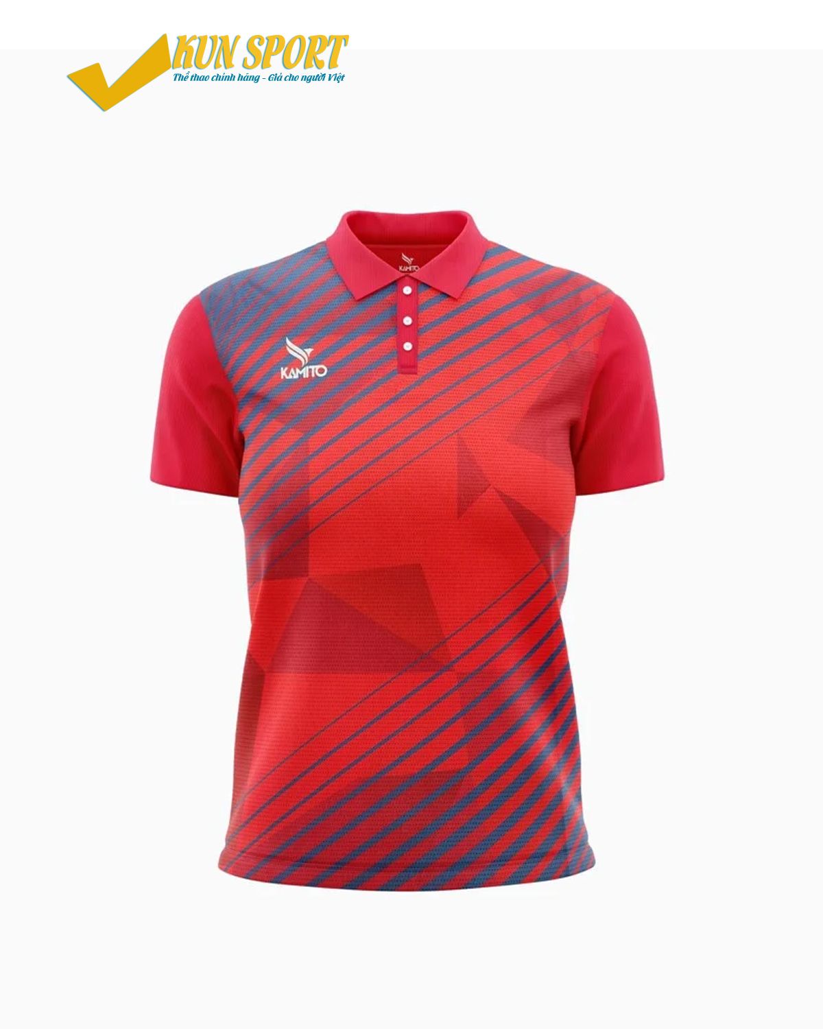 ÁO POLO NỮ KMAP - ĐỎ