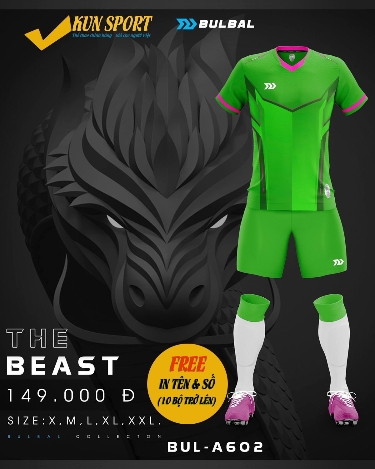 BULBAL THE BEAST - XANH KẾT