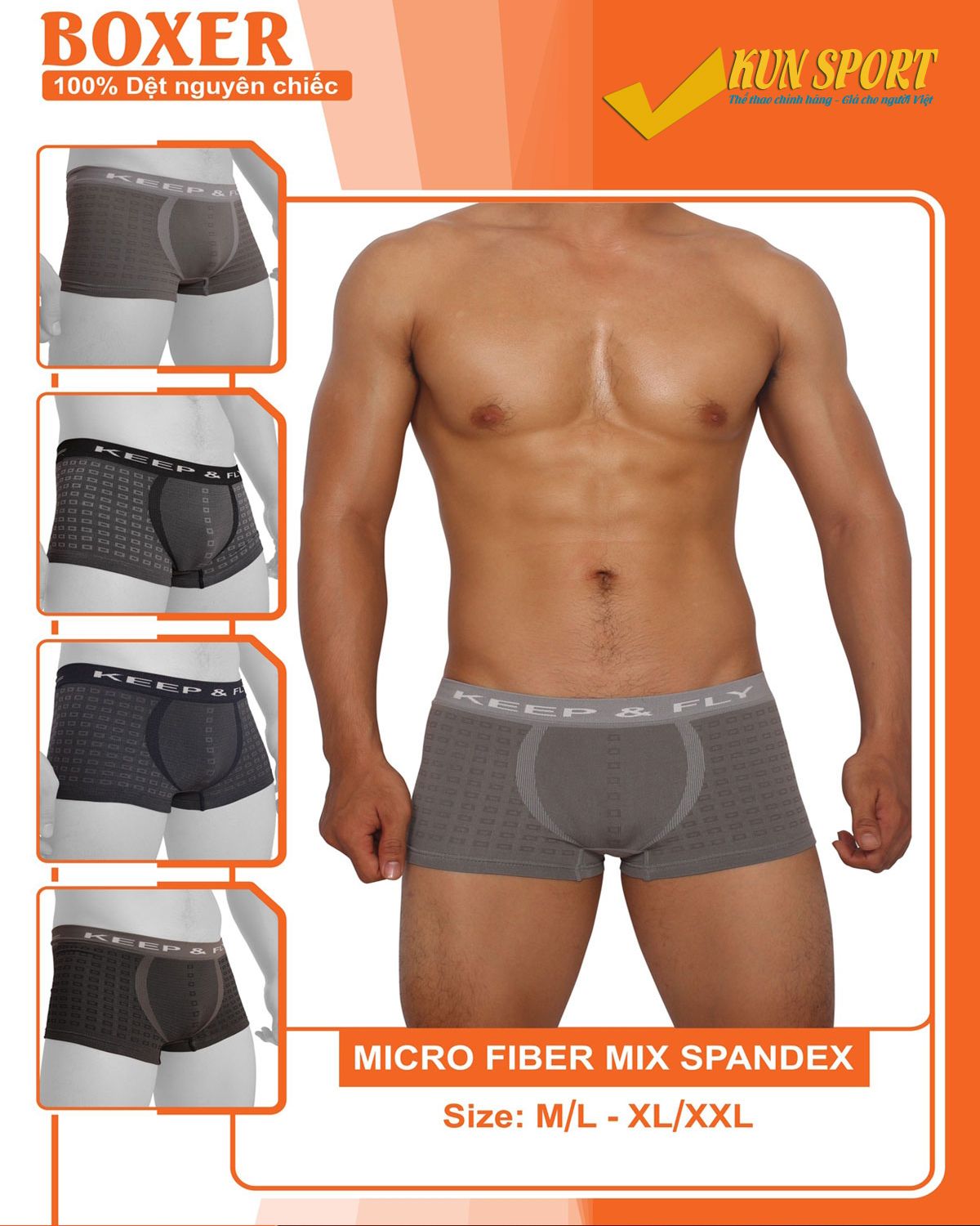 Quần BOXER DỆT