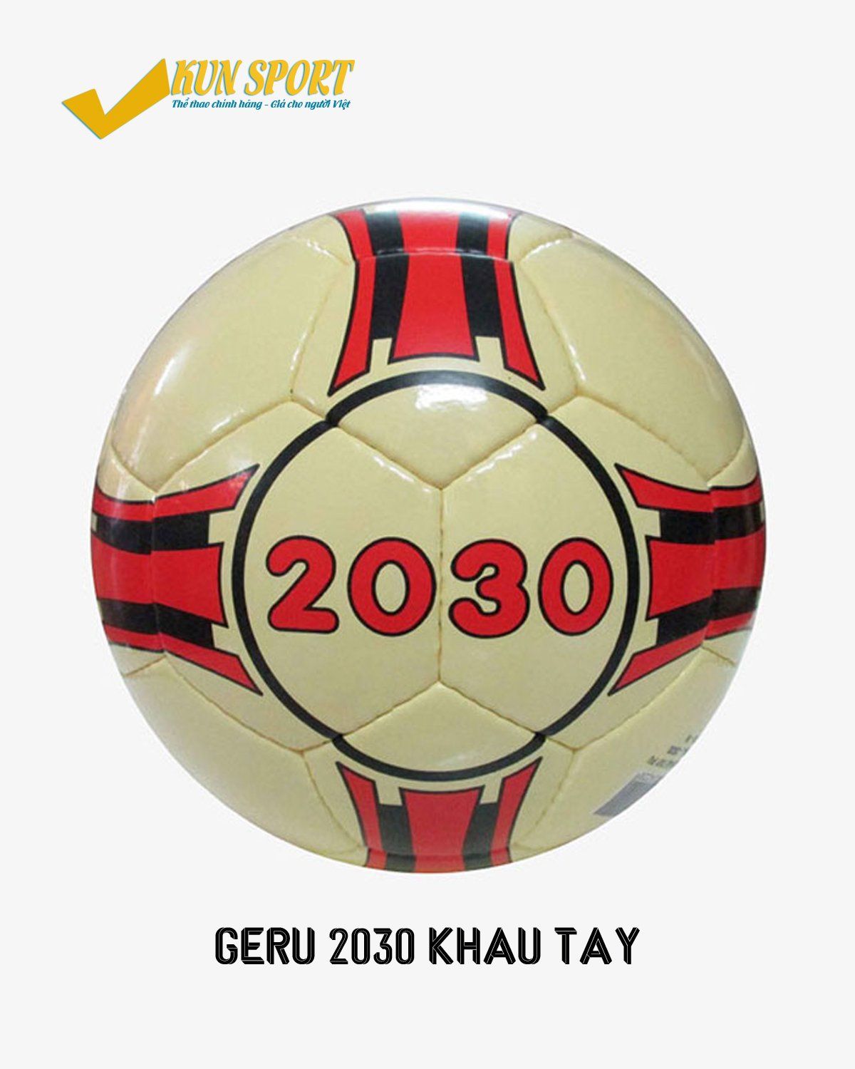 BÓNG ĐÁ GERU 2030 - KHÂU TAY