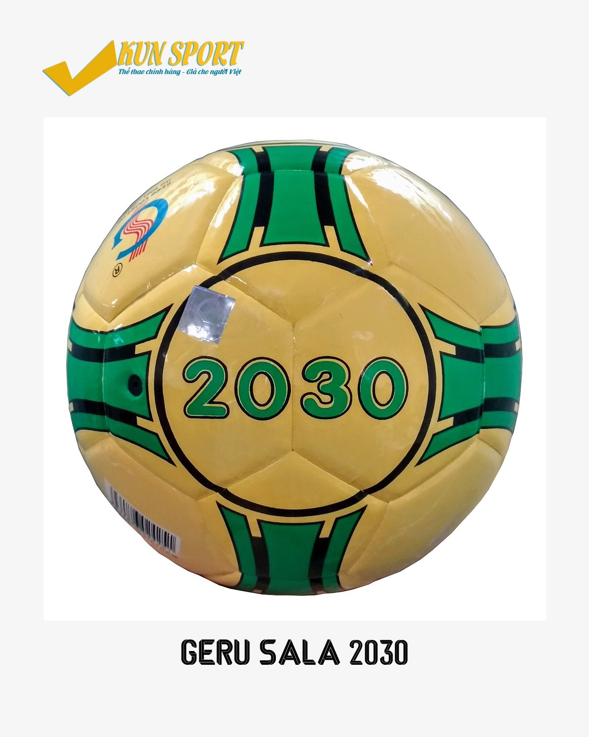 BÓNG ĐÁ GERU SALA 2030 XANH LÁ