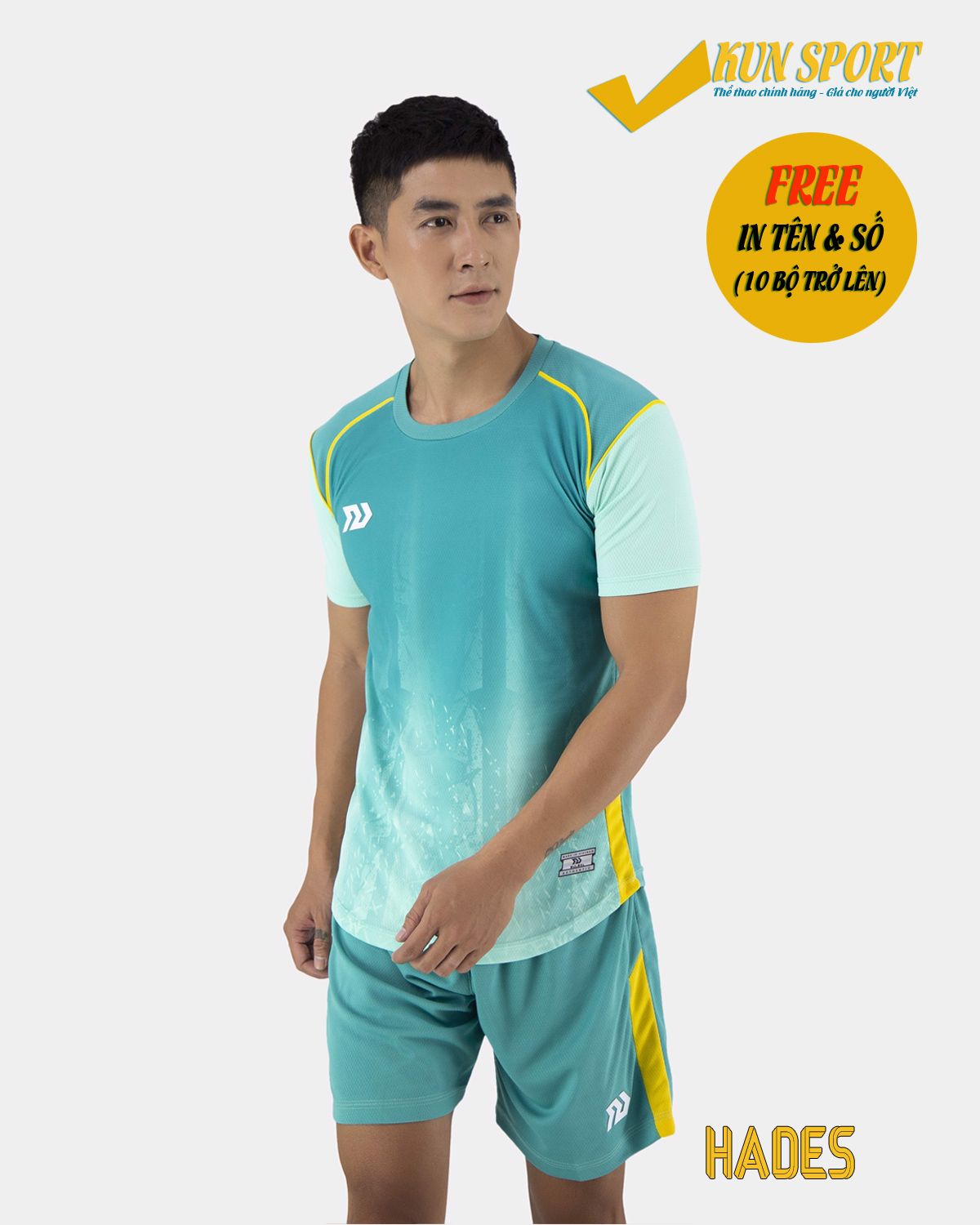Bộ áo BULBAL HADES - Xanh lý