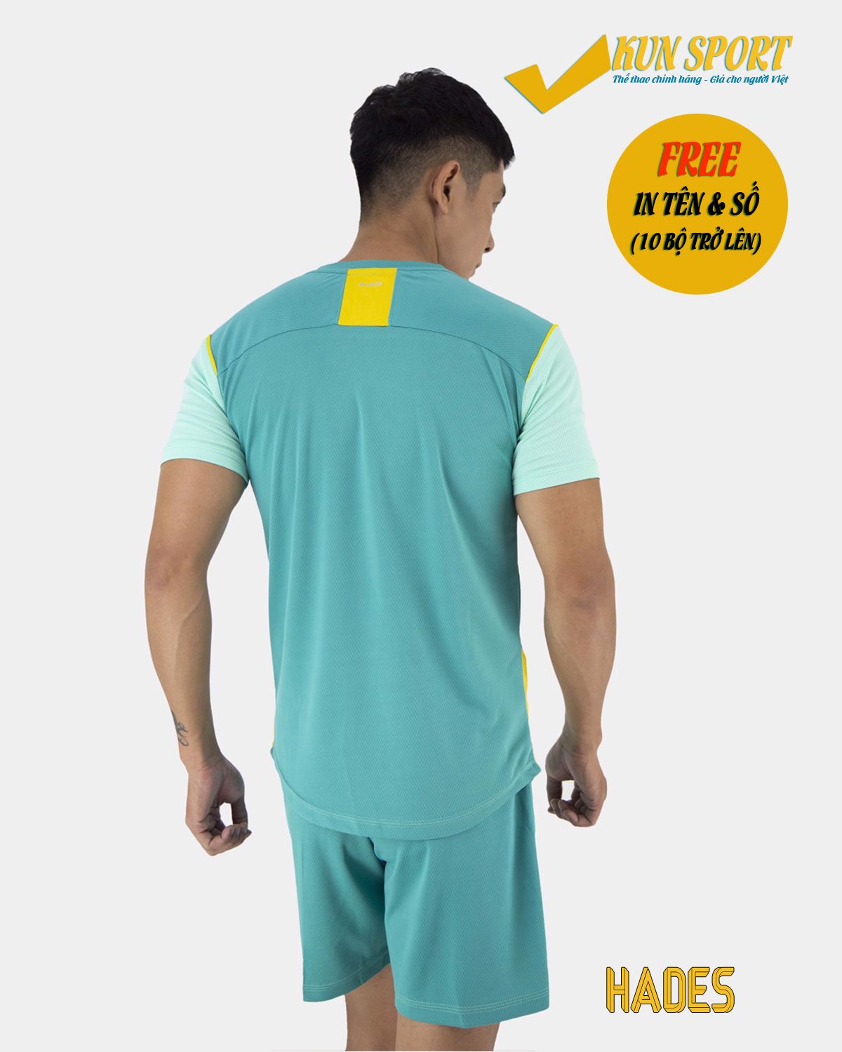 Bộ áo BULBAL HADES - Xanh lý
