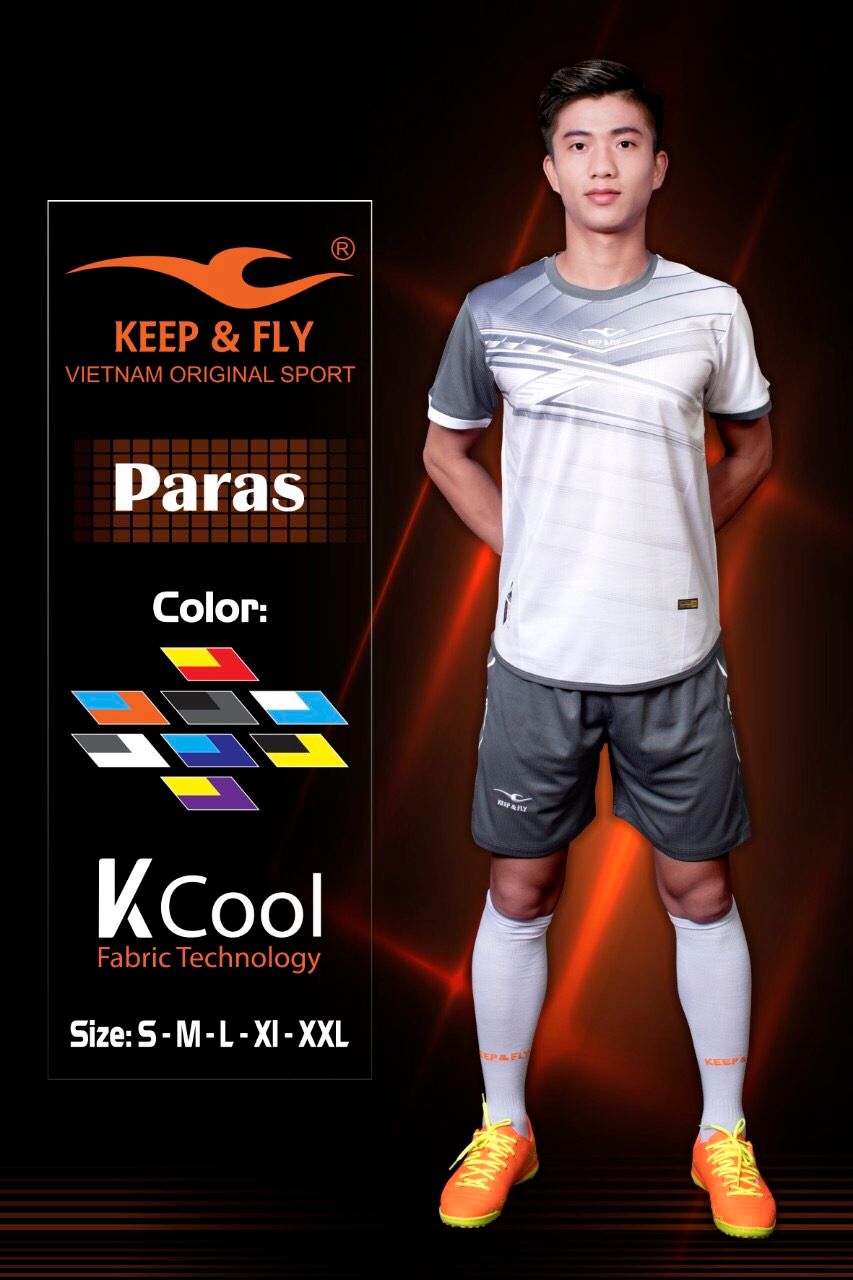 KEEP & FLY PARAS - TRẮNG
