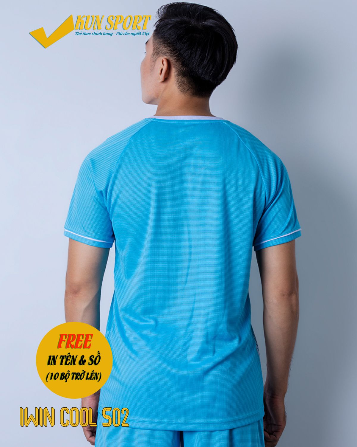 Bộ áo IWIN COOL S02 - Xanh ya