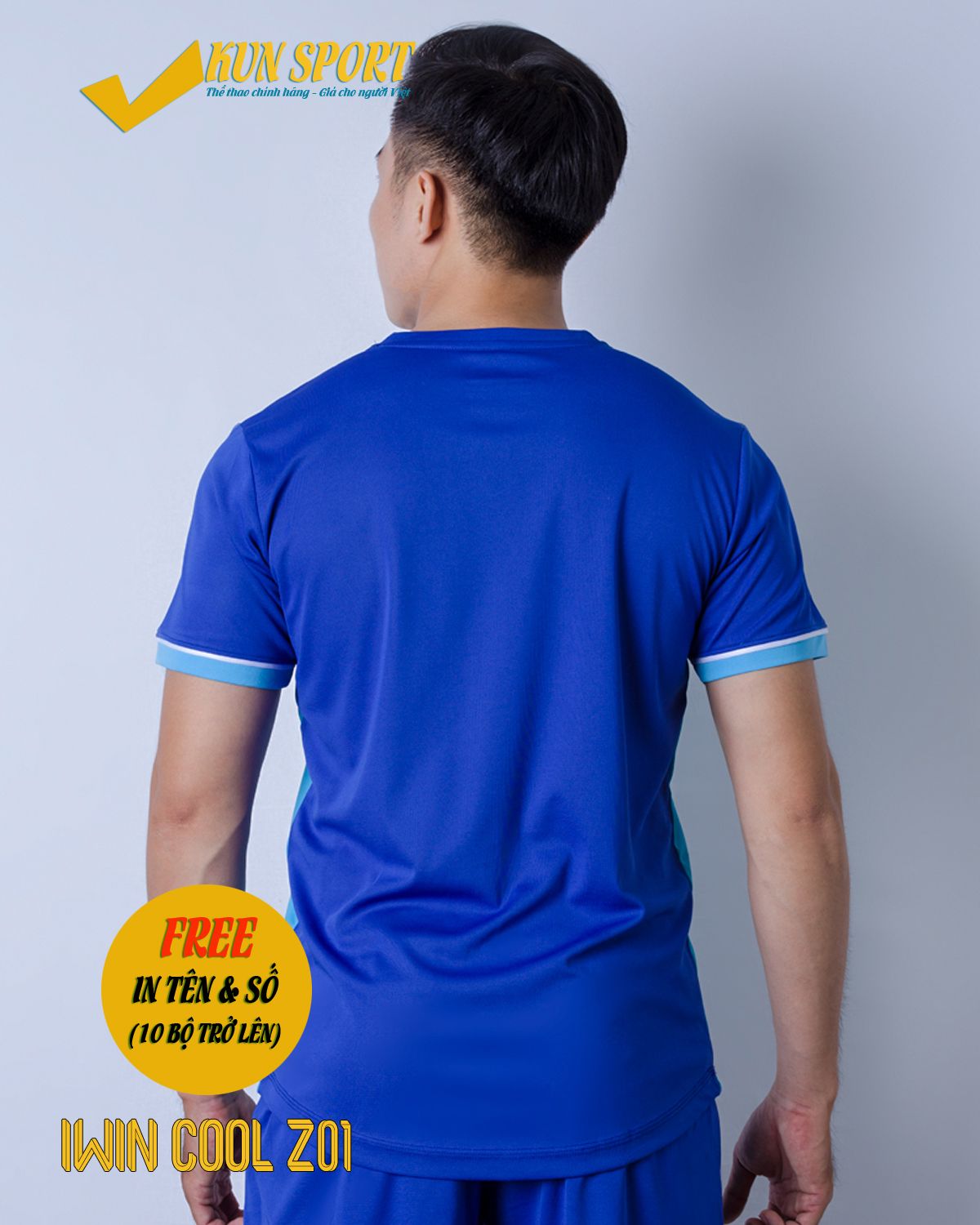 Bộ áo IWIN COOL Z01 - Xanh ya