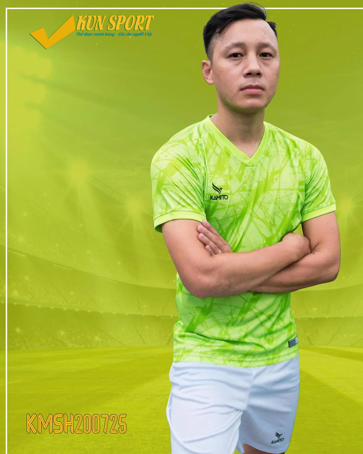 Bộ áo KAMITO 112020 - Xanh chuối