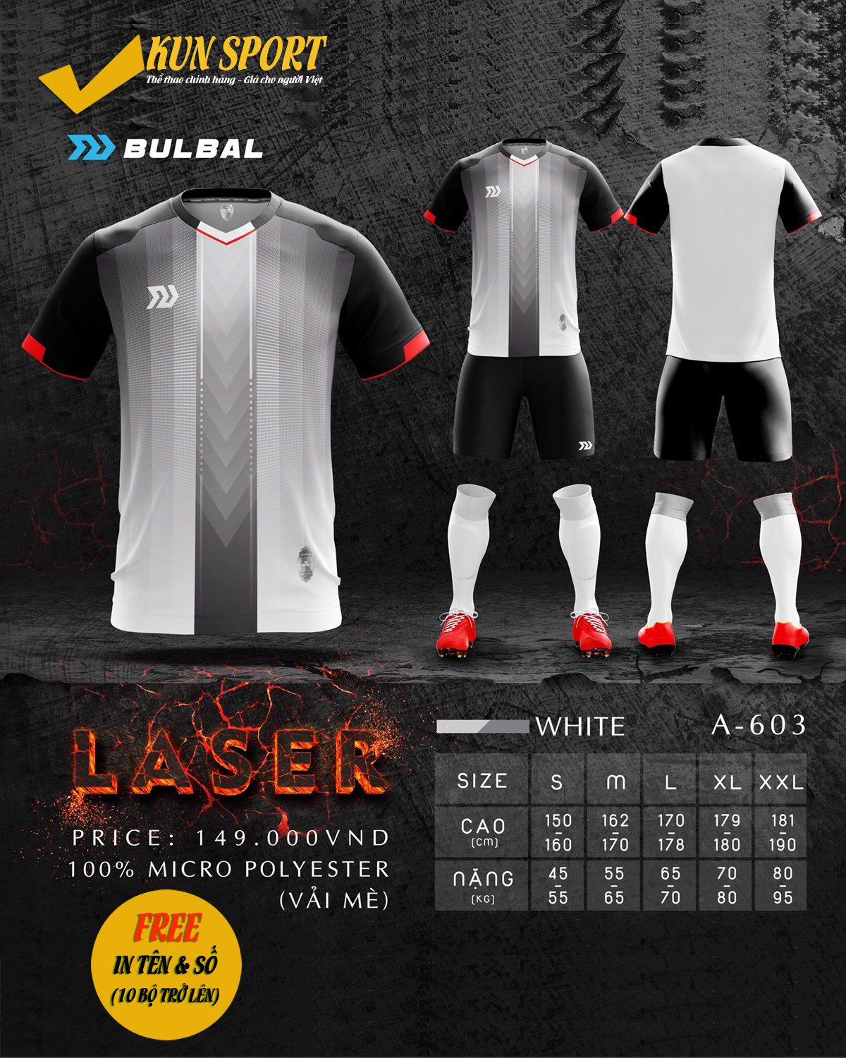BULBAL LASER - ĐEN