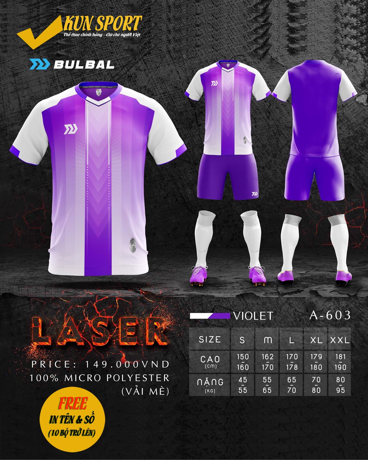 BULBAL LASER - TÍM