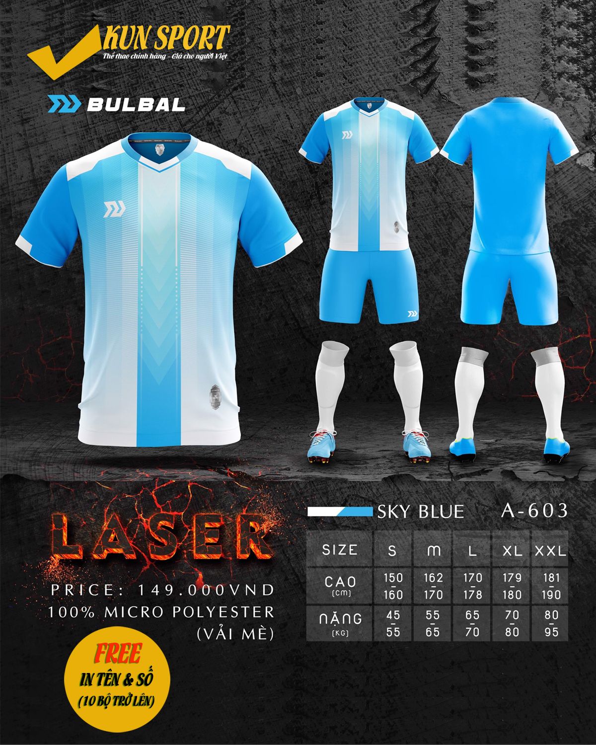 BULBAL LASER - XANH YA