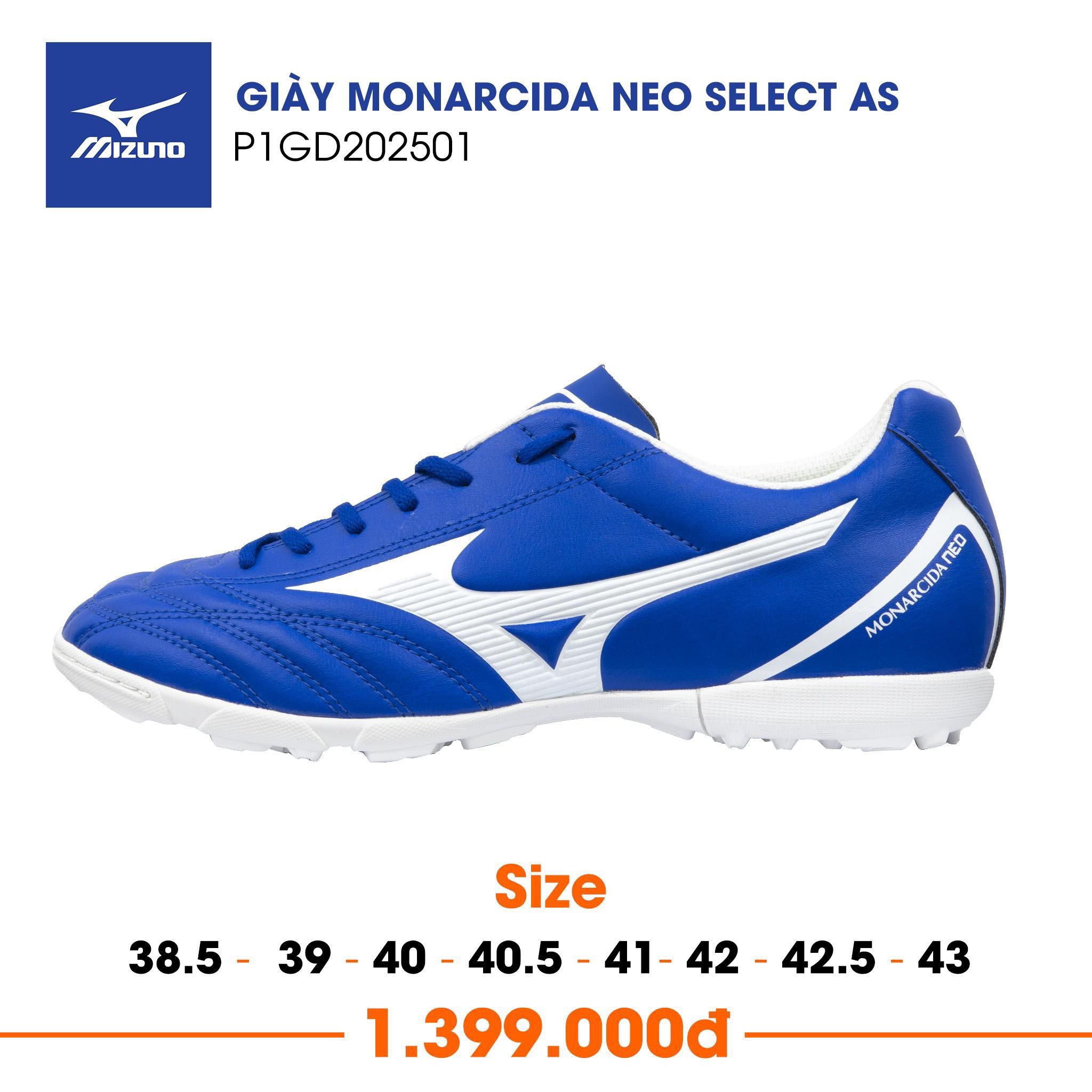 MIZUNO MONARCIDA NEO SELECT AS - Xanh