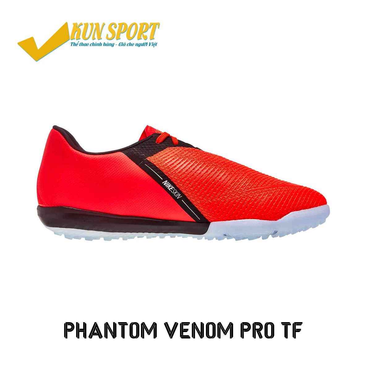 Nike Phantom Venom Pro TF – Bright Crimson