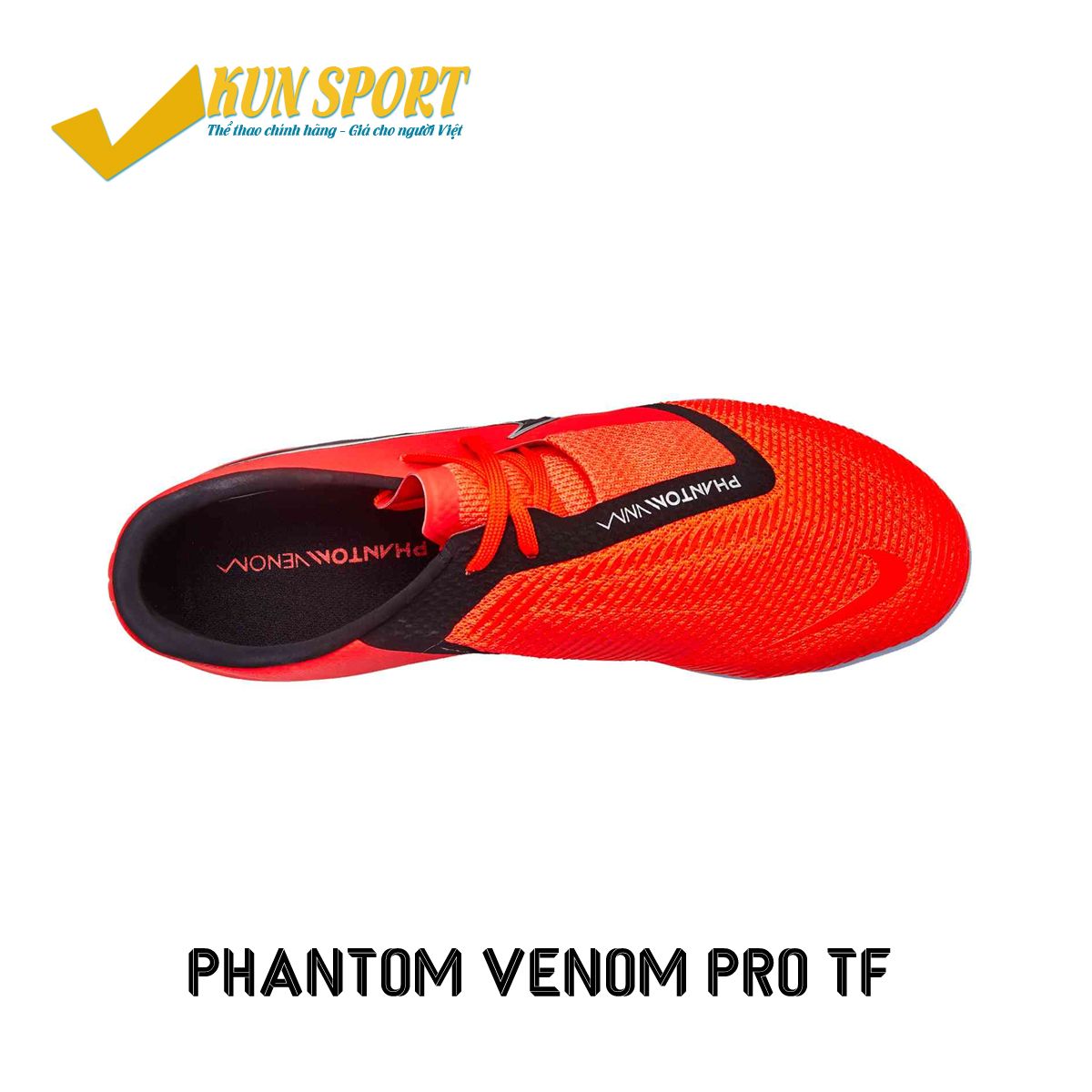 Nike Phantom Venom Pro TF – Bright Crimson
