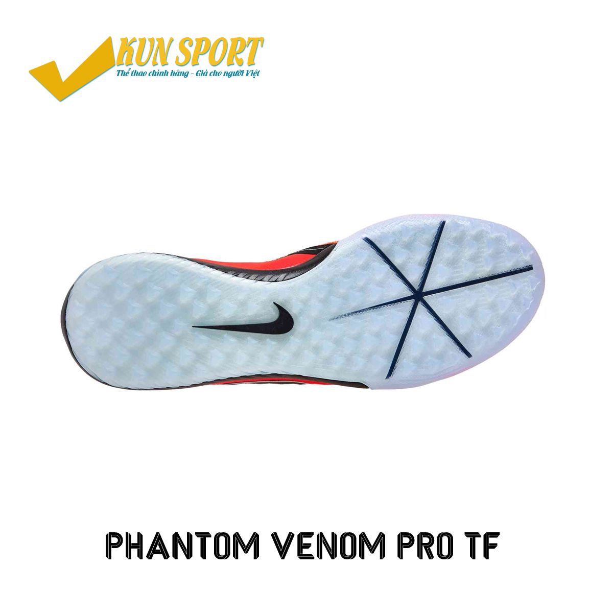 Nike Phantom Venom Pro TF – Bright Crimson