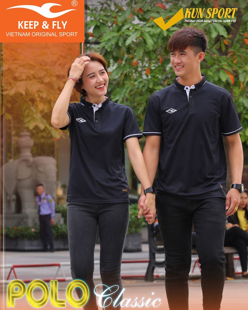 Áo POLO CLASSIC 1 - Đen