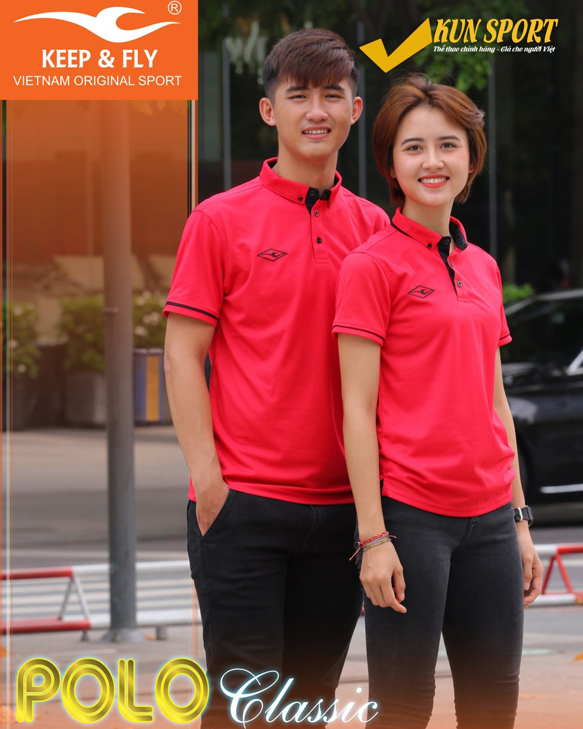 Áo POLO CLASSIC 1 - Đỏ