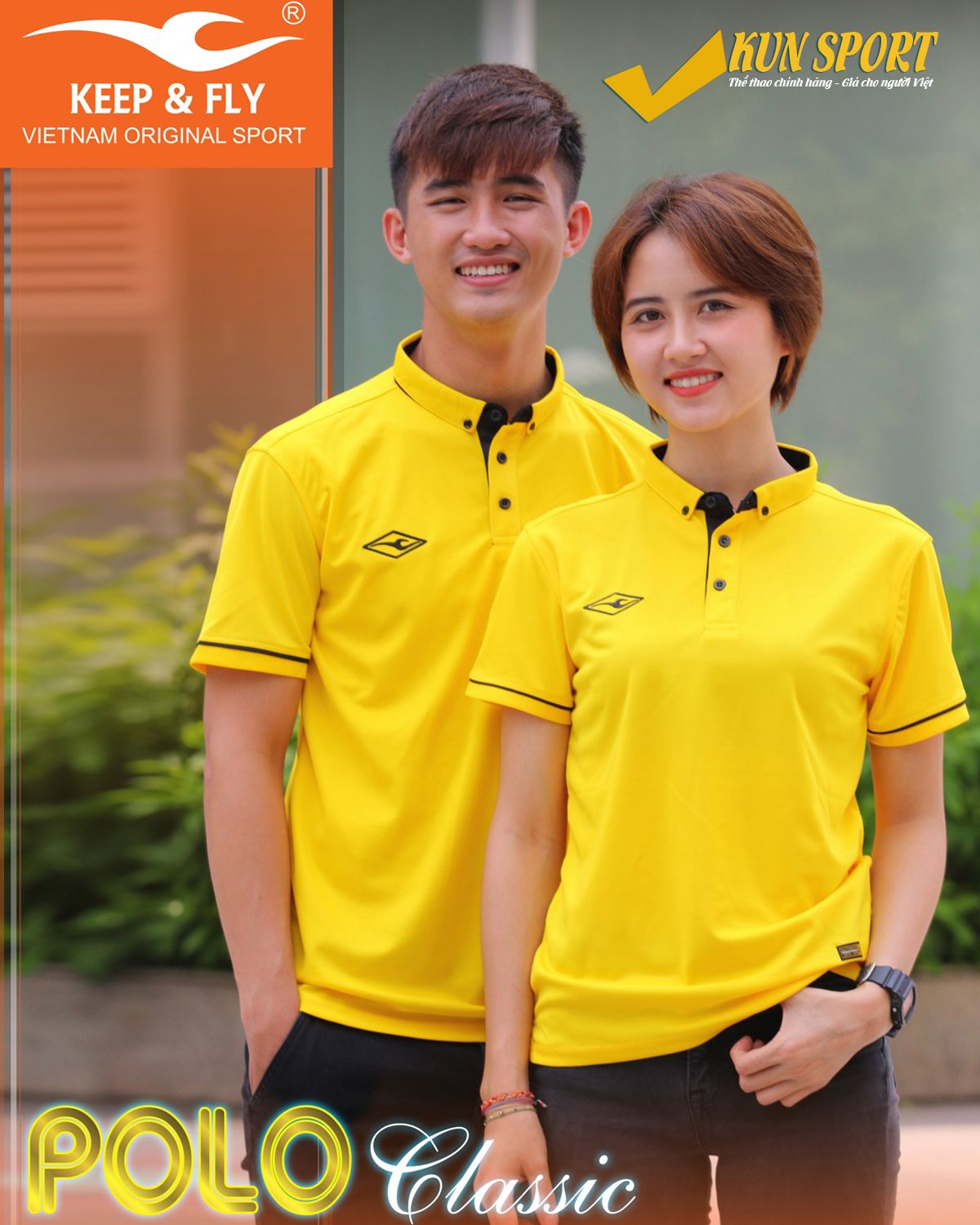 Áo POLO CLASSIC 1 - Vàng