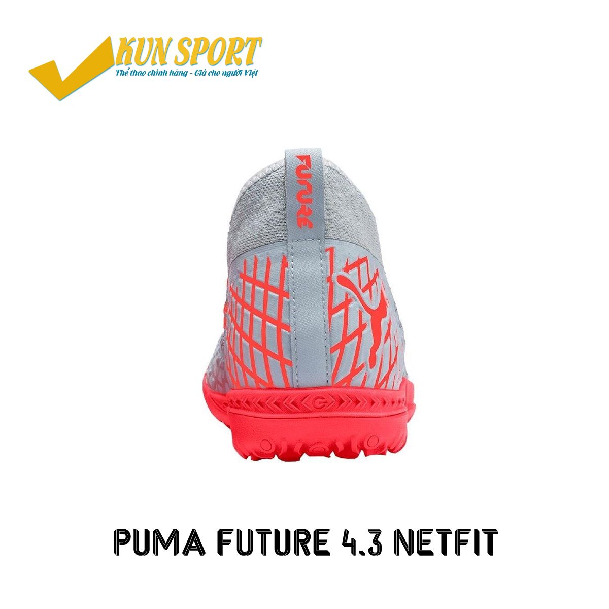 PUMA FUTURE 4.3 NETFIT TF ANTHEM - GLACIAL BLUE/ENERGY RED - 105685-01