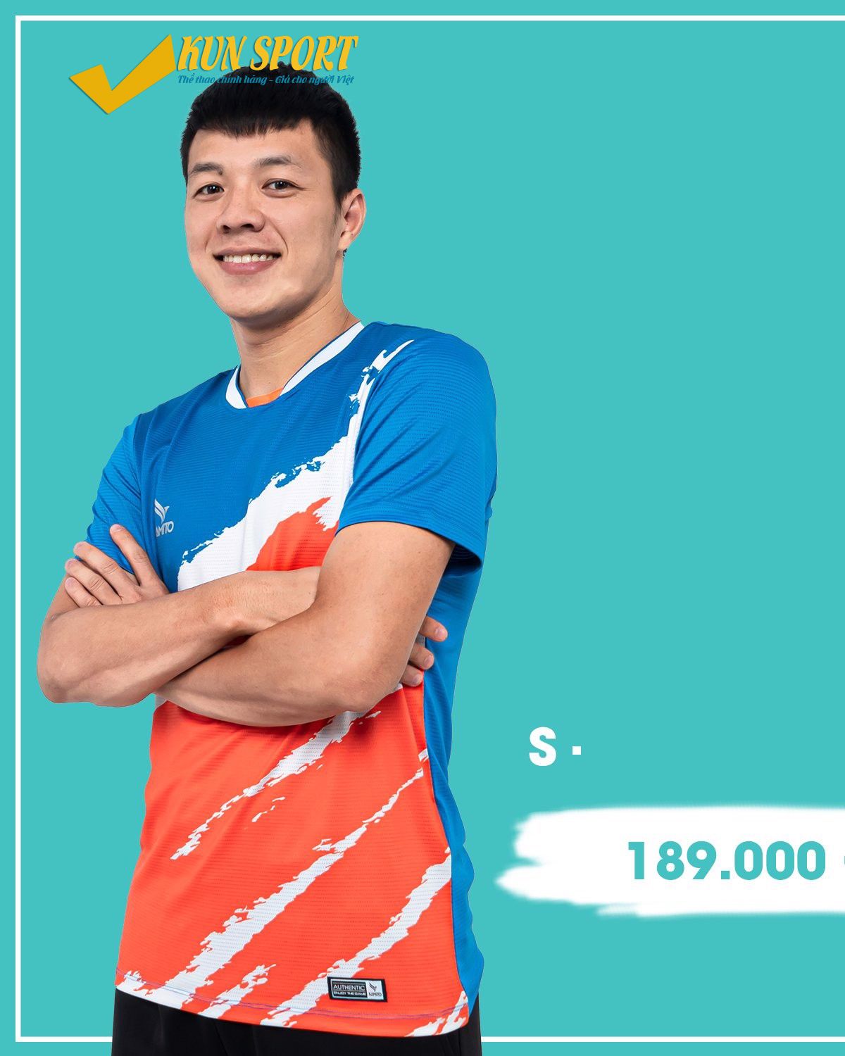 ÁO THỂ THAO T-SHIRT NAM KAMITO
